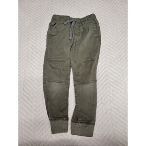 Cat & Jack Boys Army Green Pull On Jogger Pants Toddler Boy Size 4T